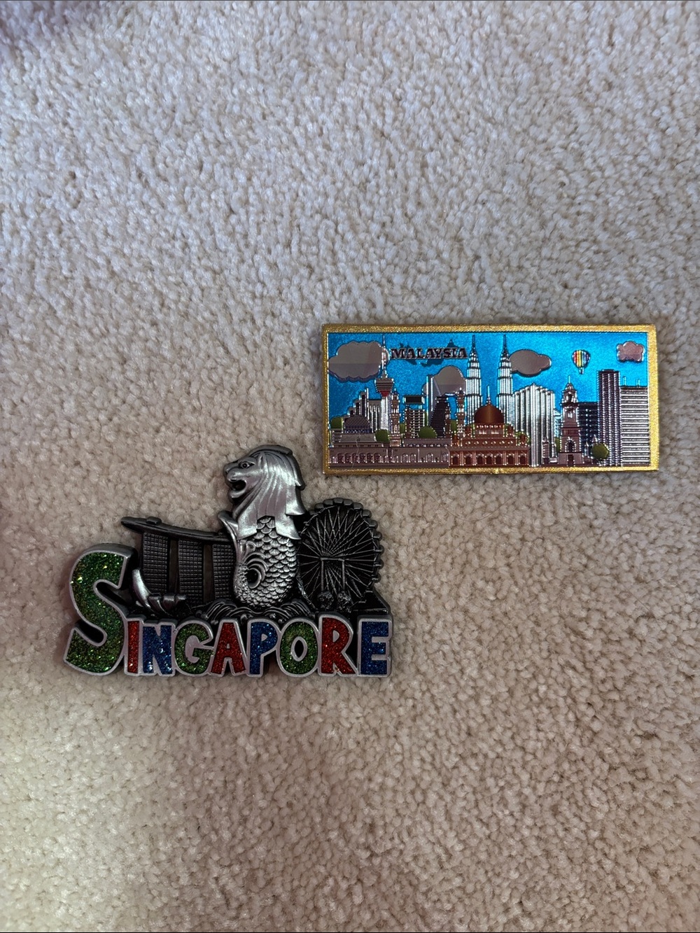 Singapore and Malaysia magnets